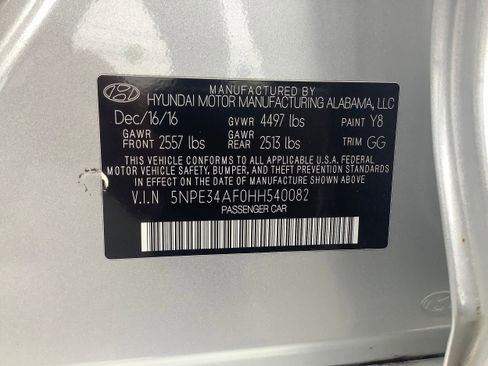 Used 2017 Hyundai Sonata Sport w/ Value Edition Package 02 image 20