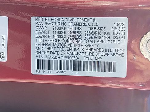 Used 2023 Honda CR-V EX-L image 12