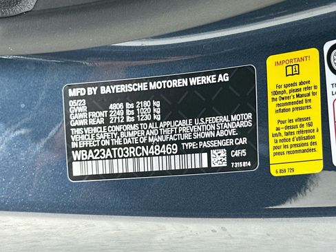 Used 2024 BMW 430i Convertible w/ Convenience Package RWD image 33