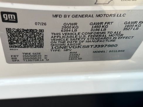 New 2026 Chevrolet Traverse LT w/ Midnight/Sport Edition AWD/4WD image 24