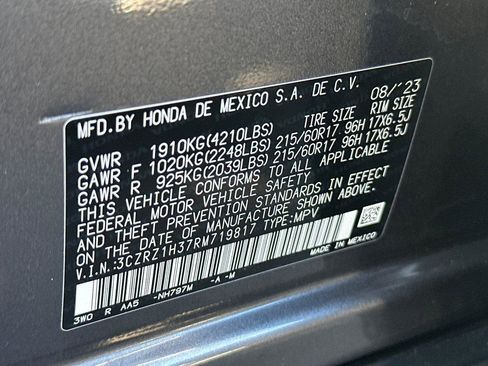 Certified 2024 Honda HR-V LX image 27