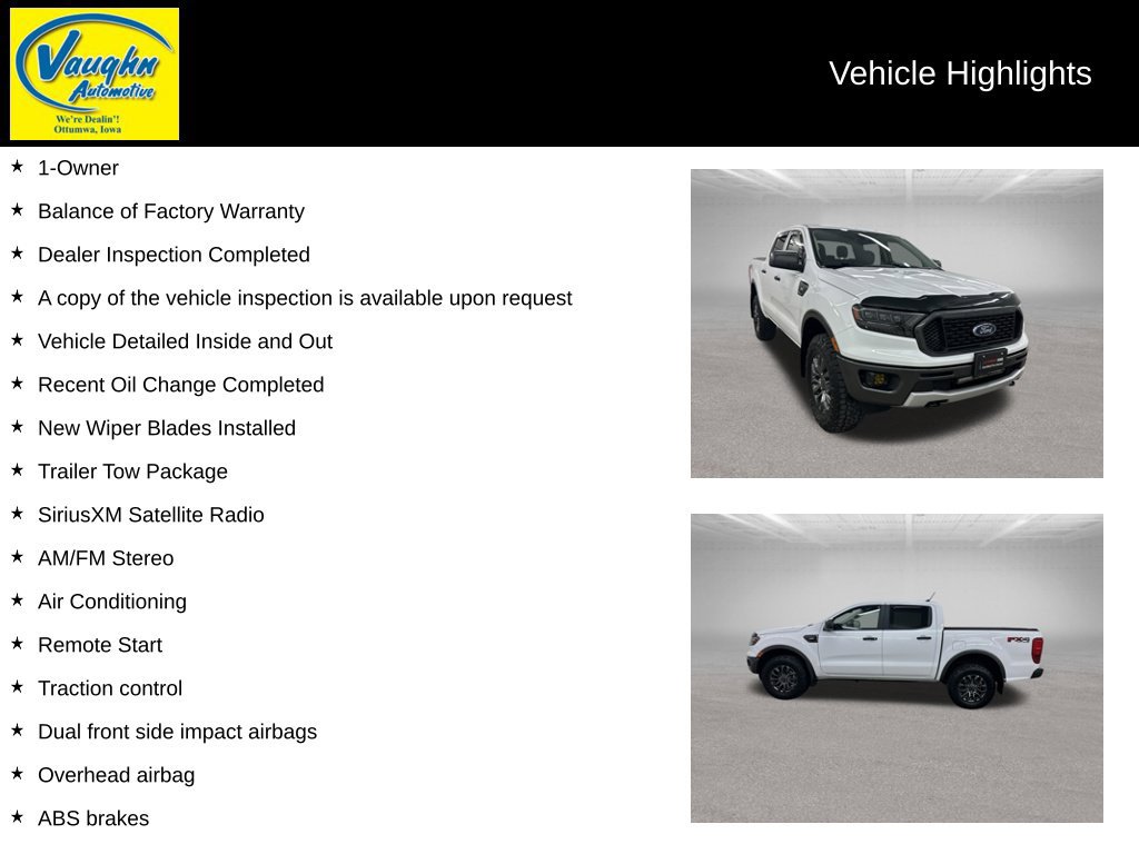 Used 2020 Ford Ranger XLT w/ Equipment Group 301A Mid AWD/4WD image 2