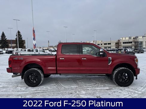 Used 2022 Ford F250 Platinum w/ Snow Plow Prep Package image 5