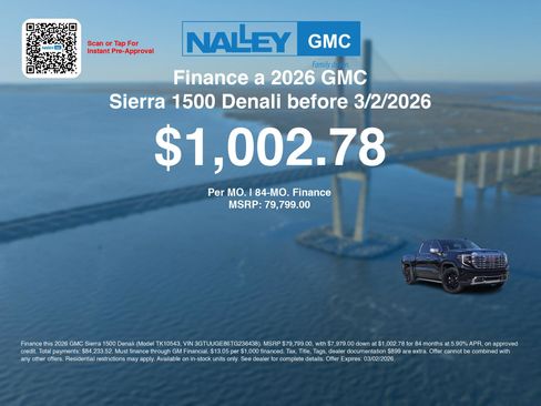 New 2026 GMC Sierra 1500 Denali w/ Denali Reserve Package image 7