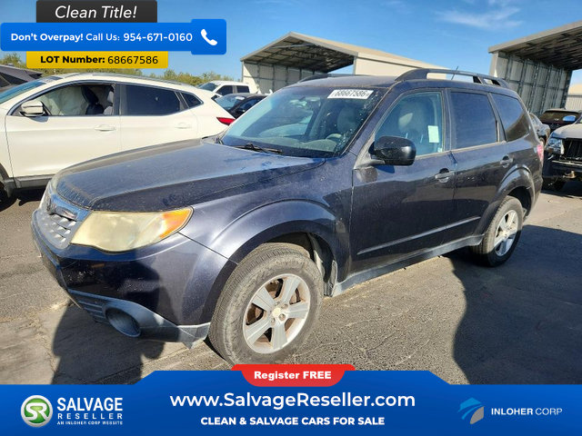 Used 2012 Subaru Forester 2.5X w/ Alloy Wheel Pkg AWD/4WD image 1