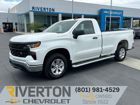 Certified 2025 Chevrolet Silverado 1500 W/T RWD image 1