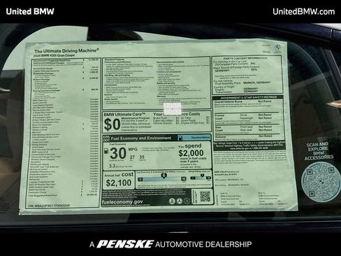 New 2026 BMW 430i w/ M Sport Package RWD image 15