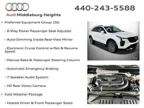 Used 2024 Cadillac XT4 Sport w/ Cold Weather Package AWD/4WD image 6