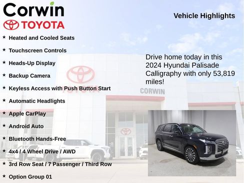 Used 2024 Hyundai Palisade Calligraphy AWD/4WD image 6
