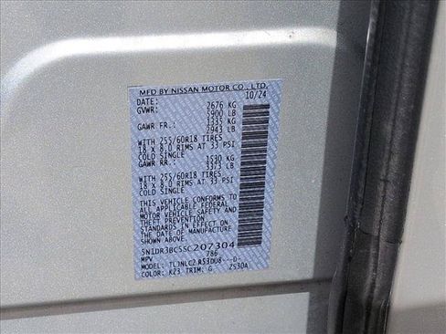 Used 2025 Nissan Pathfinder SV AWD/4WD image 15