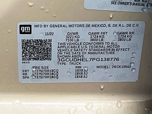 Used 2023 Chevrolet Silverado 1500 ZR2 w/ Technology Package AWD/4WD image 33