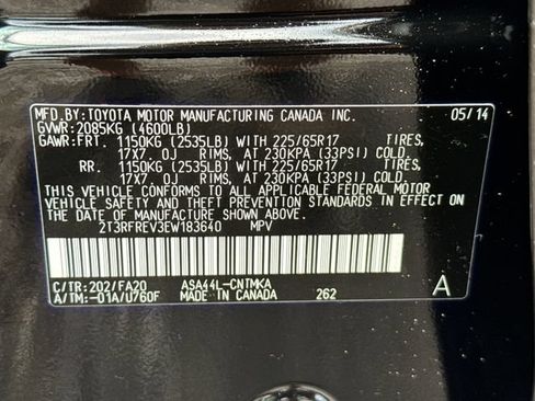 Used 2014 Toyota RAV4 XLE AWD/4WD image 25
