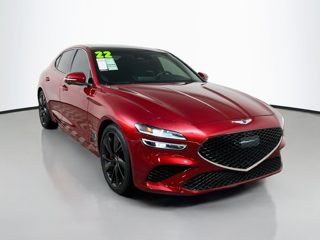 Used 2022 Genesis G70 3.3T RWD image 1