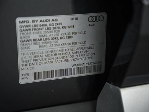 Used 2018 Audi Q5 2.0T Premium Plus w/ Premium Plus Package AWD/4WD image 40