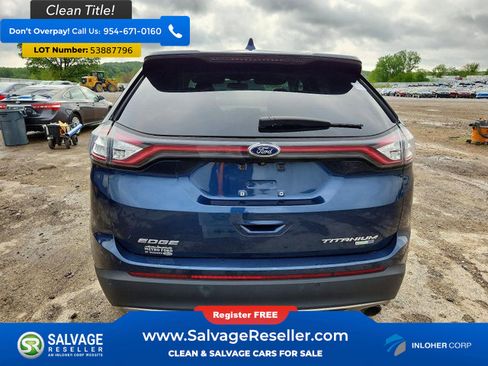 Used 2017 Ford Edge Titanium w/ Equipment Group 301A AWD/4WD image 8