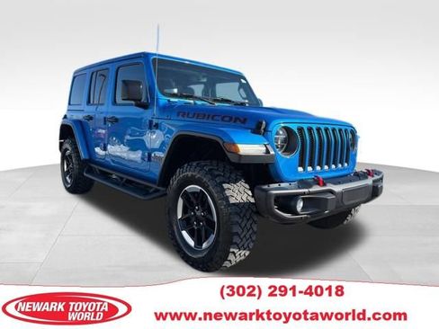 Used 2022 Jeep Wrangler Unlimited Rubicon w/ Steel Bumper Group image 1
