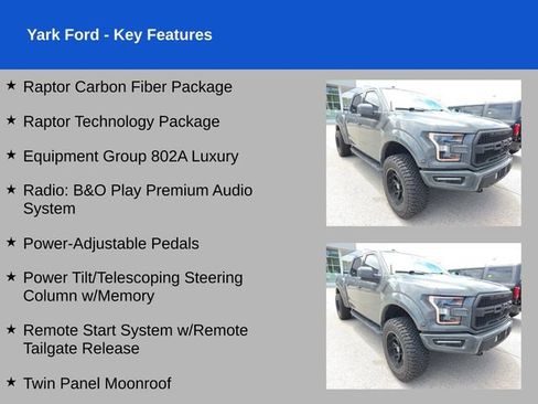 Used 2018 Ford F150 Raptor w/ Equipment Group 802A Luxury AWD/4WD image 2