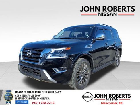 Used 2022 Nissan Armada Platinum w/ Captain's Chairs Package image 13