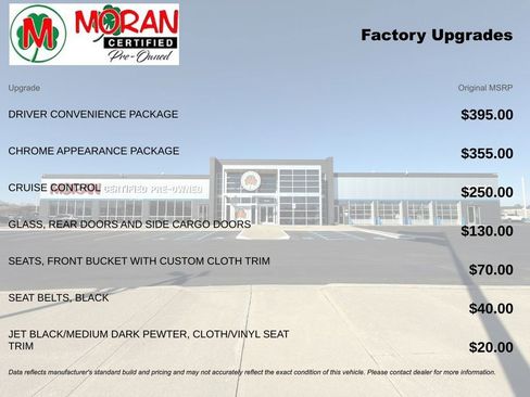 Used 2024 GMC Savana 2500 Work Van w/ Driver Convenience Package image 9