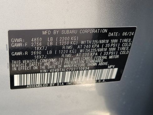 Used 2025 Subaru Outback Onyx Edition image 35