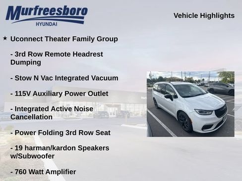 Used 2024 Chrysler Pacifica Limited w/ Uconnect Theater Family Group FWD image 9