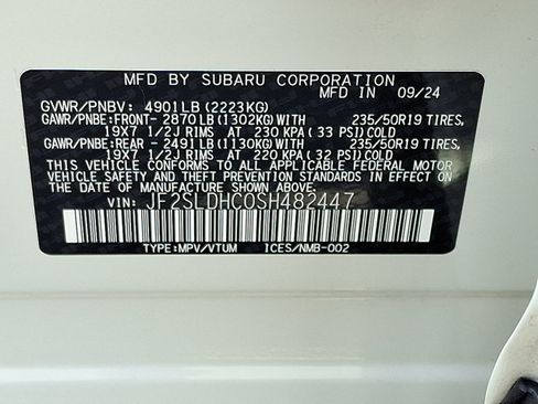 Certified 2025 Subaru Forester Sport AWD/4WD image 28