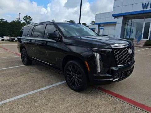 Used 2025 Cadillac Escalade ESV Sport w/ LPO, ONYX Package AWD/4WD image 1