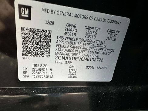 Used 2021 Chevrolet Equinox LT AWD/4WD image 33