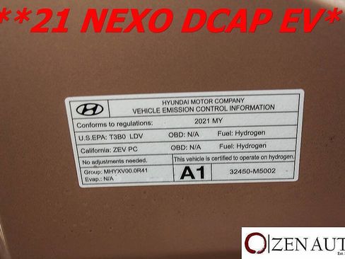 Used 2021 Hyundai Nexo Blue FWD image 60