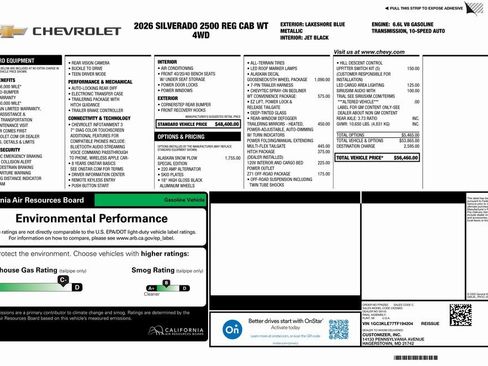 New 2026 Chevrolet Silverado 2500 W/T image 5