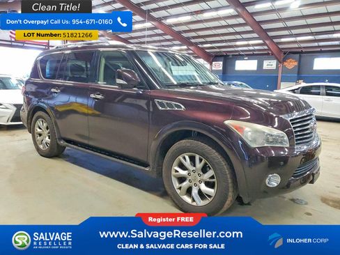 Used 2012 INFINITI QX56 4WD w/ Theater Pkg image 5