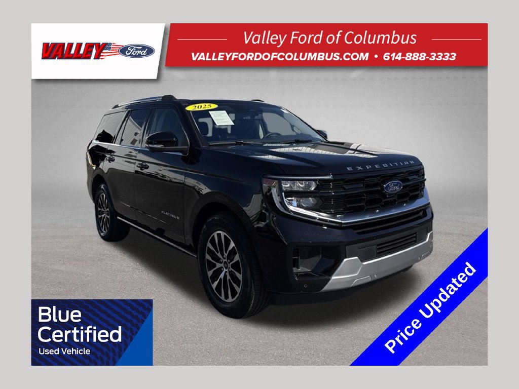 Certified 2025 Ford Expedition Platinum AWD/4WD image 1