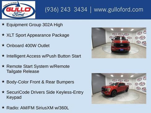 Certified 2023 Ford F150 XLT w/ Equipment Group 302A High RWD image 11