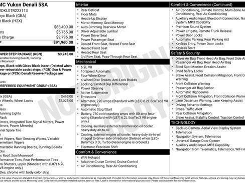 New 2026 GMC Yukon Denali w/ Sun & Power Step Package image 3