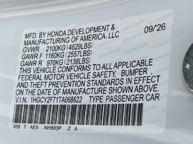 New 2026 Honda Accord Sport image 27
