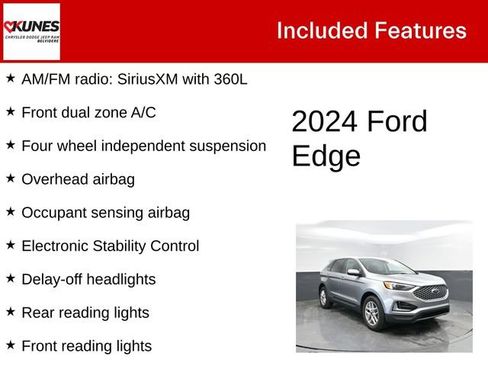 Used 2024 Ford Edge SEL AWD/4WD image 3