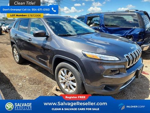 Used 2015 Jeep Cherokee Limited w/ Luxury Group AWD/4WD image 5