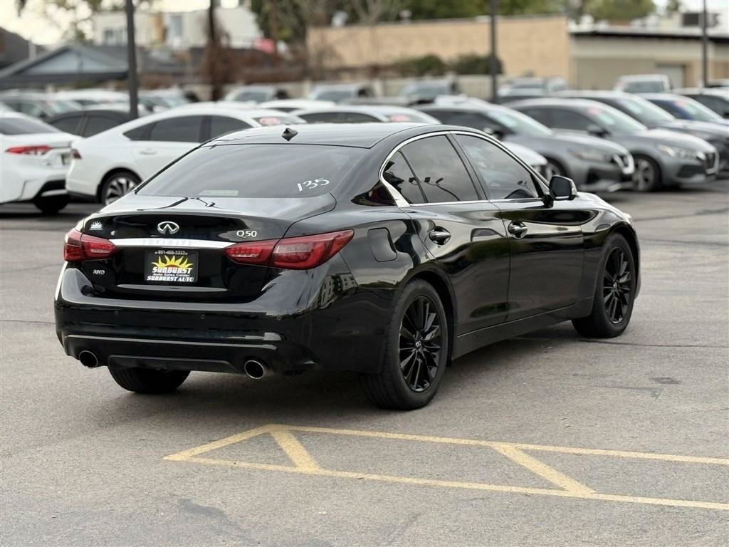 Used 2021 INFINITI Q50 Luxe AWD/4WD image 7