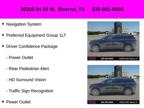 Used 2025 Chevrolet Traverse LT w/ Driver Confidence Package FWD image 10