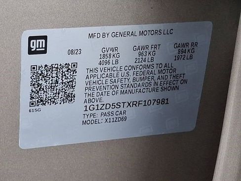 Certified 2024 Chevrolet Malibu LT image 28