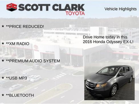 Used 2016 Honda Odyssey EX-L image 7