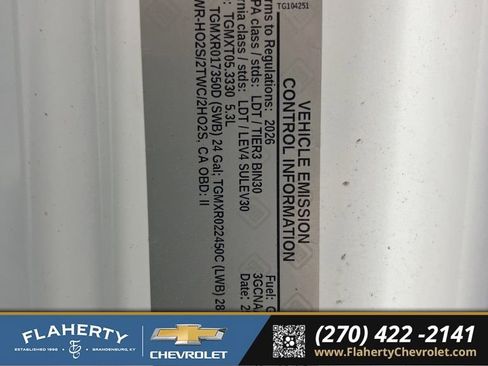 Used 2026 Chevrolet Silverado 1500 W/T w/ Trailering Package image 13