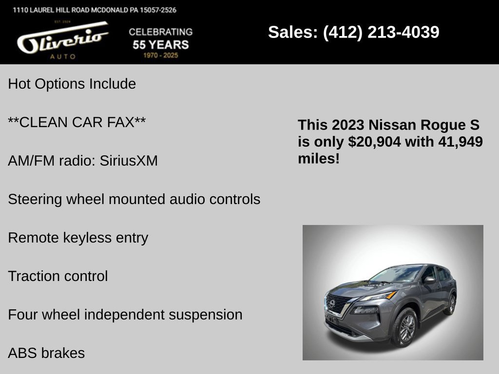 Used 2023 Nissan Rogue S AWD/4WD image 5