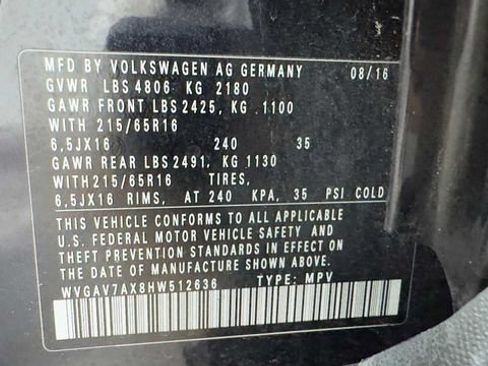 Used 2017 Volkswagen Tiguan S FWD image 35