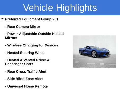 Certified 2023 Chevrolet Corvette Stingray 2D Coupe image 6