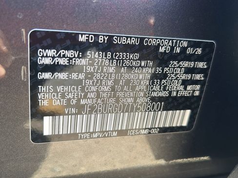 New 2026 Subaru Outback Limited XT AWD/4WD image 17