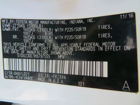 Used 2017 Toyota Sienna SE image 20