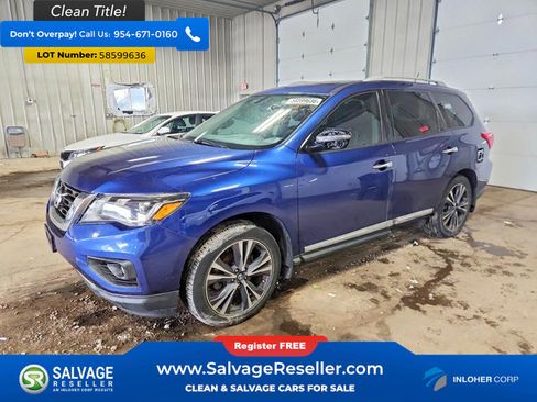 Used 2017 Nissan Pathfinder Platinum w/ Cargo Package AWD/4WD image 1