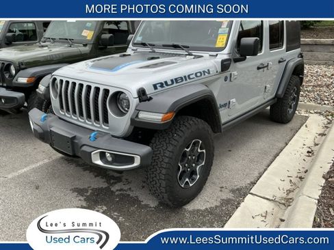 Used 2023 Jeep Wrangler Unlimited Rubicon 4xe w/ Cold Weather Group AWD/4WD image 1