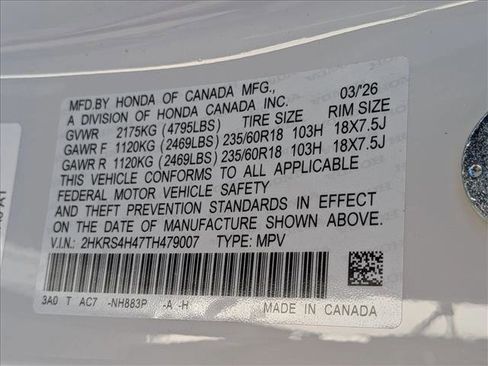 New 2026 Honda CR-V EX image 19